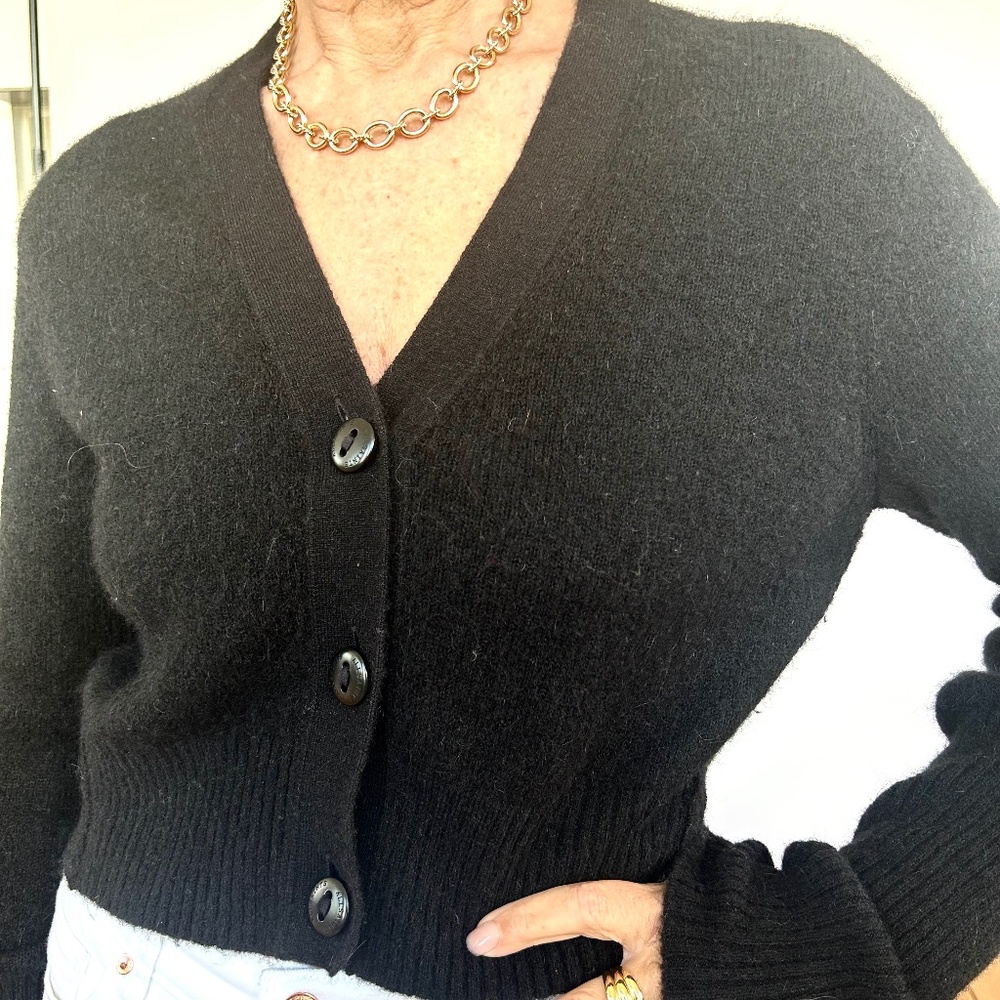 All Saints cropped sweater